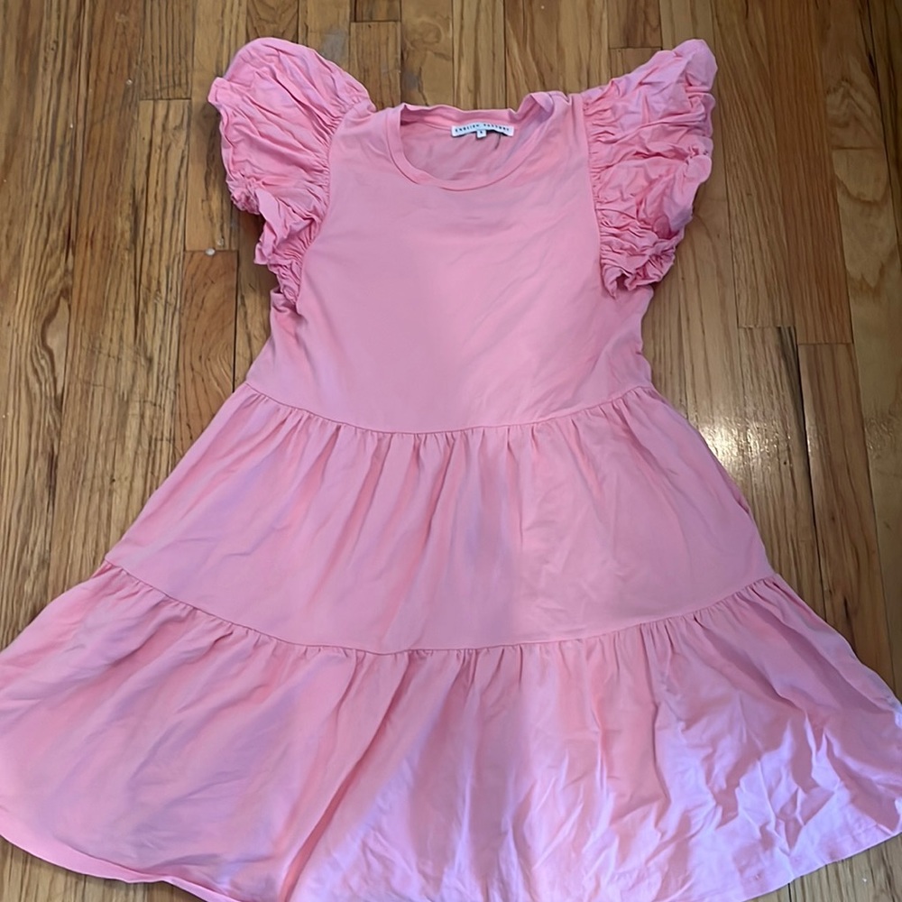 English Factory pink statement dress size small